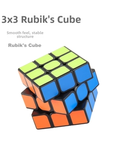 Macro detail of smooth spinning mechanism on a high-speed 3x3 educational magic cube