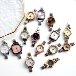 Collection of fashion women quartz watches with metal link bracelets in various styles