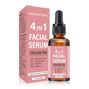 4-in-1 Facial Serum with Vitamin C, E, Niacinamide and Hyaluronic Acid for Brightening