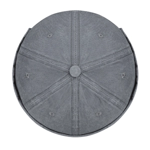 Vintage Washed Cotton Brimless Docker Hat For Men Women Adjustable Streetwear Landlord Hat With Shield R Embroidery Skullcap