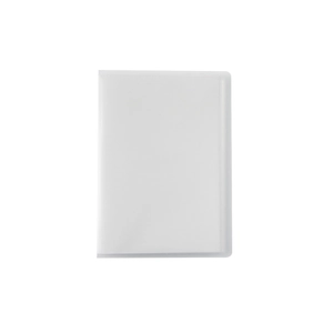 Minimalist matte white PP photo album with large capacity pockets for polaroid storage