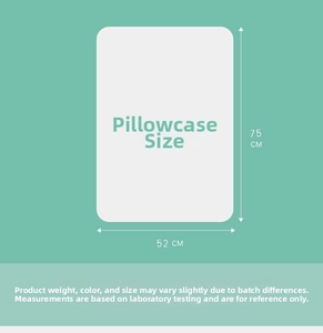 Detailed close-up of 4-layer cotton gauze pillow towel with secure elastic straps