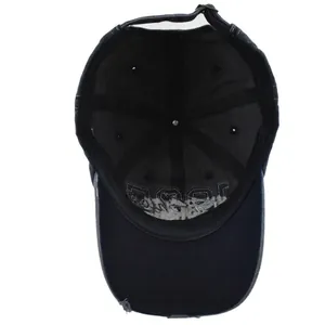 Distressed cotton baseball cap with 1985 embroidery and vintage washed details