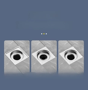 Universal floor drain core compatible with deep seal, thin, and anti-odor drain types