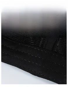 Close-up of the widened moisture-wicking sweatband and breathable mesh lining