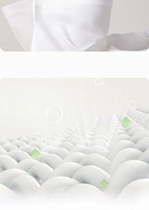 Macro shot showing over 100,000 breathable mesh holes on white mulberry silk fabric
