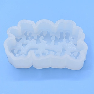 YOUTH text and heart shaped silicone mold for DIY aroma gypsum and resin crafts
