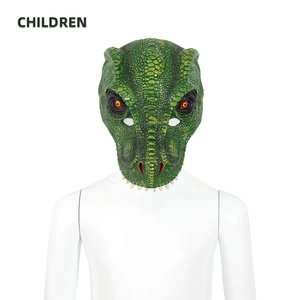 3D T-Rex dinosaur foam mask for children parties and Halloween costume events