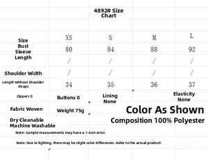 Detailed size chart for women embroidered camisole top showing XS to L measurements