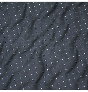 Close-up of the non-slip fabric layer with high-density anti-skid silicone dots