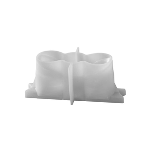 3D bow shaped resin silicone mold for DIY candle holder and decorative plaster crafts