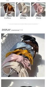 Detailed view of vintage PU leather knotted headbands in multiple glossy colors