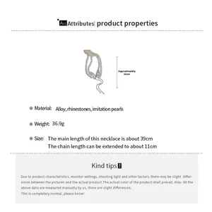 Detailed infographic showing butterfly tassel necklace size, weight, and materials