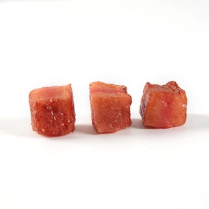 Realistic beef brisket food model keychain pendant with detailed 3D meat texture