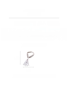 Detailed specs for 40cm vintage pearl tassel necklace with alloy, copper and iron, 73.7g