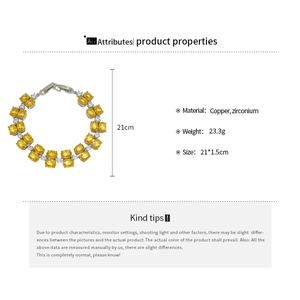 Detailed technical specifications of the double-layer zircon and copper oval bracelet