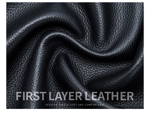 Macro shot of black first layer leather texture on a minimalist soft coin purse