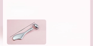 Detailed specifications of the zinc alloy silver face roller with size and weight metrics