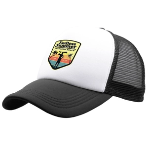 Endless Summer California Surf Trucker Hat Vintage Mesh Baseball Cap Adjustable Breathable Sun Hat For Men Women