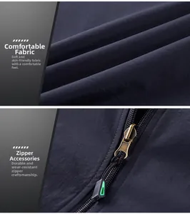 Close-up of durable outdoor fabric texture and premium metal zipper with green puller