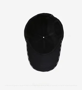 Detailed interior view showing the warm lining and SPORT logo tape of the men's baseball cap