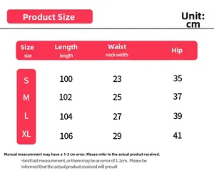 Detailed size chart for high waist yoga leggings showing length, waist and hip in cm