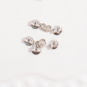 Fermoirs de boucles d'oreilles papillon en argent sterling S925 pour bijoux DIY