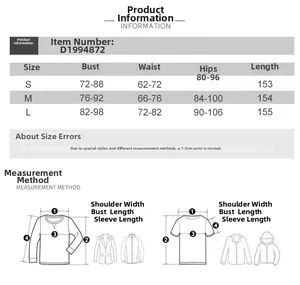 Size guide with bust, waist, and hip measurements for this elegant mesh bodycon dress