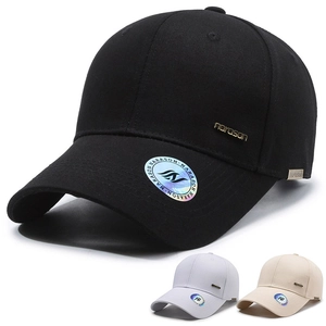 Cotton Baseball Cap Curved Brim Sun Protection Adjustable Outdoor Fishing Fashion Leisure Hat For Men