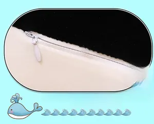 Detail of invisible zipper on plush toy for easy cleaning and removable filling