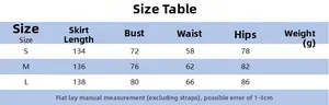Detailed size chart for sexy off-shoulder slim fit floral print dress with measurements