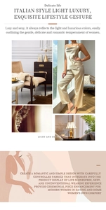 Detail of silk satin camisole set with glossy texture and elegant champagne finish