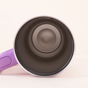 Detailed interior view showing high-quality SUS 304 food-grade stainless steel mark on cup base