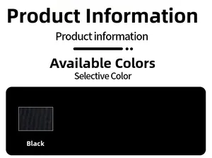 Detailed black yoga jumpsuit material view with product specification information