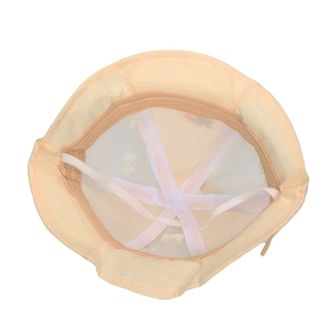 Chapeau de soleil bébé avec doublure en maille respirante et mentonnière élastique