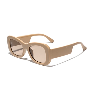 Square Big Frame Sunglasses PC Frame AC Lens UV400 Protection Vintage Street Style For Men And Women