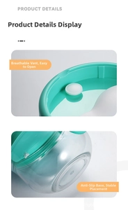 Portable oatmeal cup with breathable lid design and non-slip bottom for breakfast
