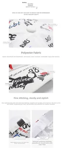 Detailed view of white graffiti baseball cap featuring metal buckle and sweatband