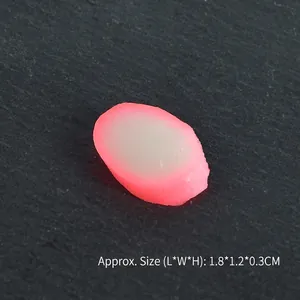 Detailed macro view of miniature resin sausage slices for DIY dollhouse food crafts