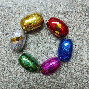 Holographic Curling Ribbon Laser Metallic Plastic Balloon String For Wedding Birthday Party Decor Gift Wrapping Colorful
