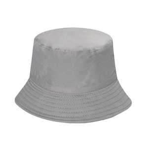 Klassieke grijze vissershoed van twill-stof met hoge dichtheid voor zonbescherming buiten