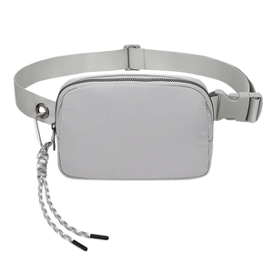Waterproof Nylon Waist Bag Women Men Sport Running Crossbody Belt Bag Lightweight Casual Chest Pack Adjustable Strap