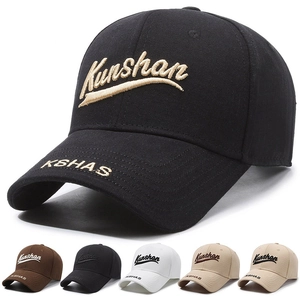 Baseball Cap Cotton Embroidered Letters Adjustable Metal Buckle Sun Protection Casual Sport Hat Unisex