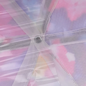 Close-up of starry sky gradient mesh baseball cap with breathable fabric and metal rivet