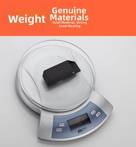 Detailed weight measurement showing 58g for the matte black 304 stainless steel wall hook