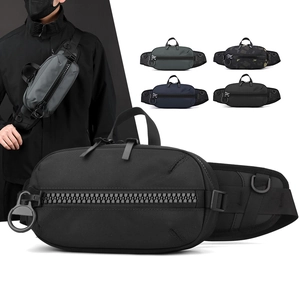 Sac De Poitrine Pour Hommes Techwear Fonctionnel Sac Bandoulière Nylon Imperméable Grande Capacité Tactique Sport