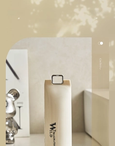 Detail of French Milk Tea travel wash cup with wild imagination logo and metal handle