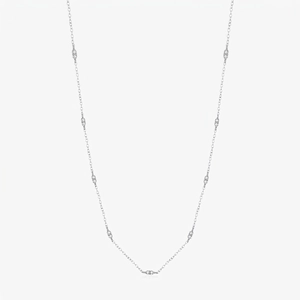 Sparkling Zircon 925 Sterling Silver Choker Necklace For Women Minimalist Elegant Fashion Clavicle Chain Gift