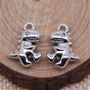 Dinosaur Charms Alloy T-Rex Pendants DIY Jewelry Making Supplies Vintage Antique Style Accessories