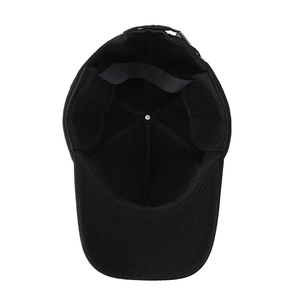 Winter thermal baseball cap for middle-aged men with thick fabric and adjustable strap